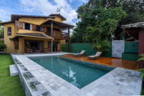 Casa com piscina a 300 m da Praia de Araçaipe